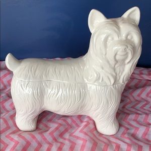 Ceramic Dog Treat Jar